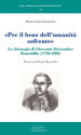 «Per il bene dell umanità sofrente». La chirurgia di Giovanni Alessandro Brambilla (1728-1800)