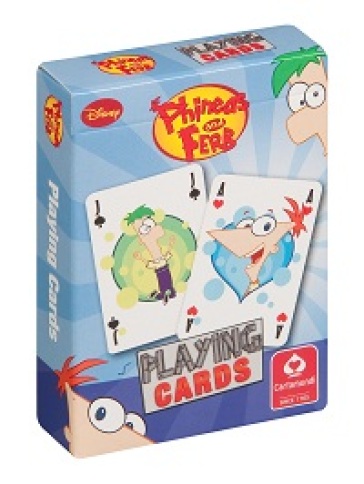 Phineas & Ferb CARTE DA GIOCO - +4 anni