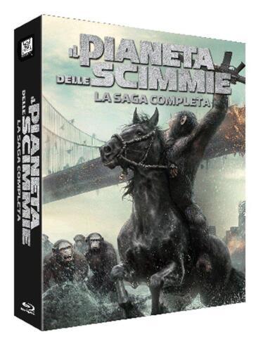 Pianeta Delle Scimmie (Il) - La Saga Completa (8 Blu-Ray) - Tim Burton - Ted Post - Matt Reeves - Franklyn J. Schaffner - Don Taylor - J. Lee Thompson - Rupert Wyatt