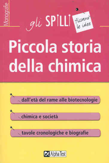 Piccola storia della chimica - M. Chiara Montani