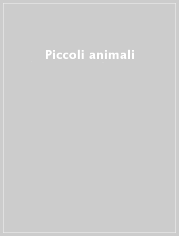 Piccoli animali