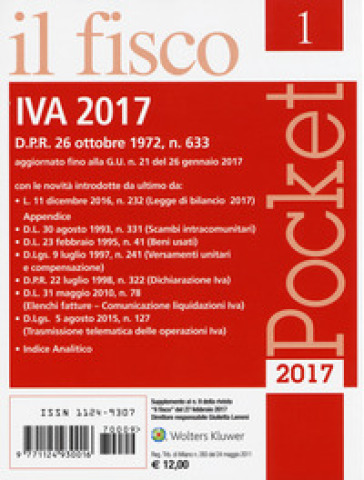 Pocket (2017). 1: IVA 2017