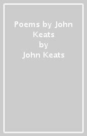 Poems by John Keats