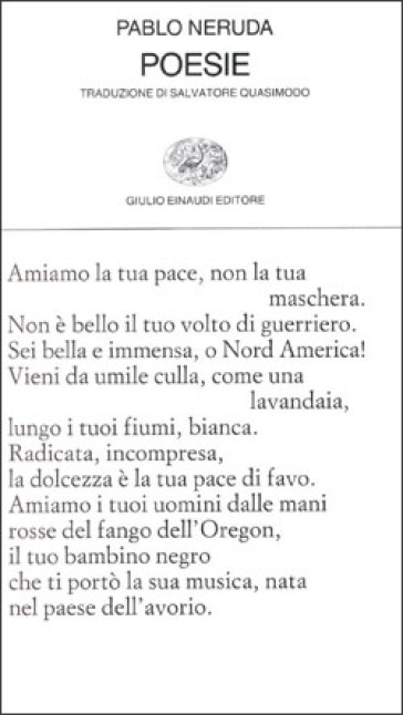 Poesie. Testo spagnolo a fronte - Pablo Neruda