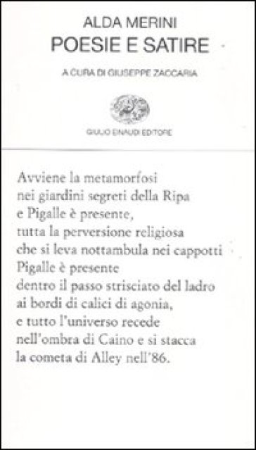 Poesie e satire - Alda Merini