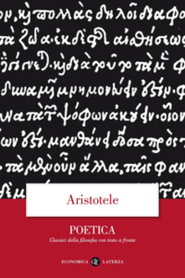 Poetica. Testo greco a fronte - Aristotele