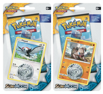 Pokemon Sole Luna 1 busta blister+moneta