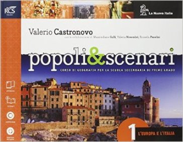 Popoli e scenari. Con Atlante. Per la Scuola media. Con espansione online. 1. - Valerio Castronovo