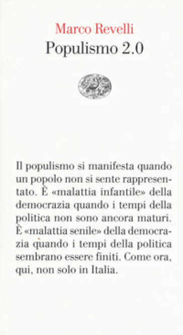 Populismo 2.0 - Marco Revelli
