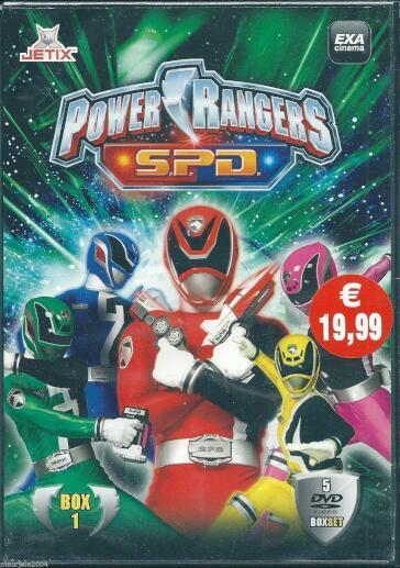 Power Rangers S.P.D. - Box 01 (5 Dvd) - Greg Aronowitz - Mark Beesley - John Laing