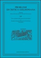 Problemi di critica goldoniana. Numero speciale. 14.