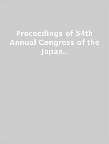 Proceedings of 54th Annual Congress of the Japan Society of Obstetrics and Gynecology (Tokyo, 6-9 April 2002). CD-ROM