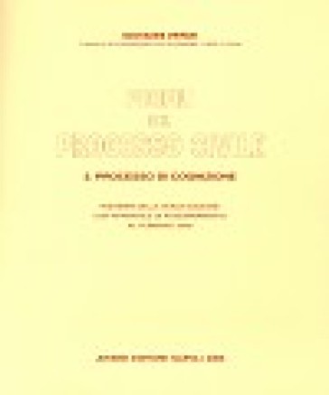 Profili del processo civile. 2.Processo di cognizione - Giovanni Verde