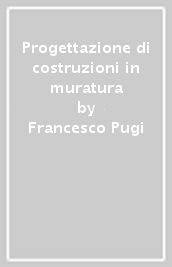 Progettazione di costruzioni in muratura