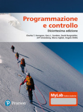 Programmazione e controllo. Ediz. MyLab