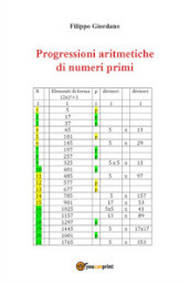 Progressioni aritmetiche di numeri primi