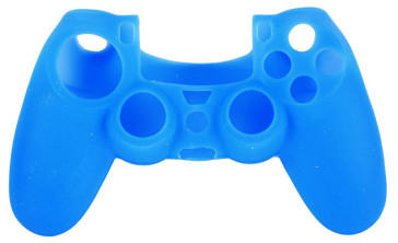 Protezione in Silicone Ctrl PS4 Blu