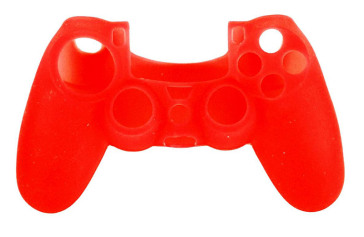 Protezione in Silicone Ctrl PS4 Rosso