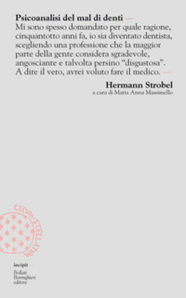 Psicoanalisi del mal di denti - Hermann Strobel