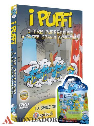 I Puffi - I tre Puffettieri e altre grandi avventure (DVD)(+gadget minifigura ''I Puffi'')