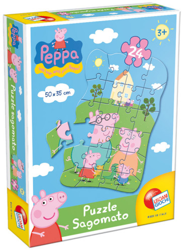 Puzzle Peppa Pig Sagomato 24pz