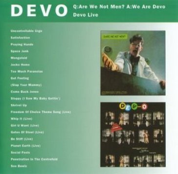 Q:are we not men a:we are devo/devo - Devo