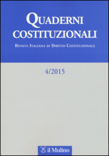 Quaderni costituzionali (2015). 4.