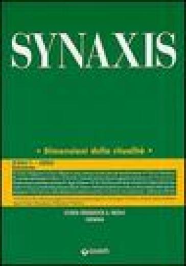 Quaderni di Synaxis. 23/1.