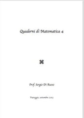 Quaderni di matematica 4
