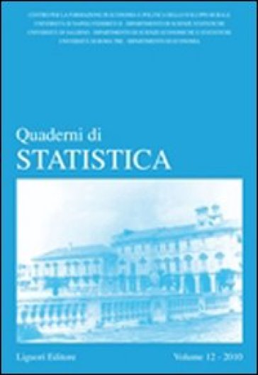 Quaderni di statistica (2010). 12.