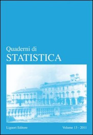 Quaderni di statistica (2011). 13.