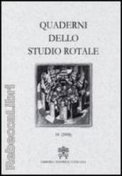 Quaderni dello studio rotale. 15.