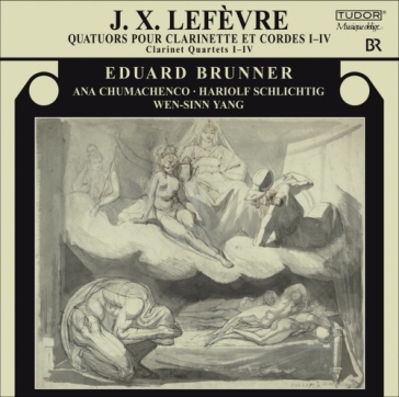 Quartetti per clarinetto e archi (i-iv) - Jean Xavier Lefèvre