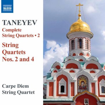 Quartetto per archi n.2, n.4 - TANEYEV SERGEY IVANO