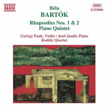 Quintetto, rapsodie n.1 e n.2, anda - Bela Bartok
