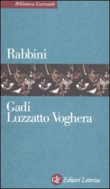 Rabbini - Gadi Luzzato Voghera