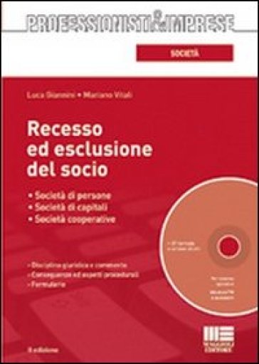 Recesso ed esclusione del socio. Con CD-ROM - Luca Giannini - Mariano Vitali