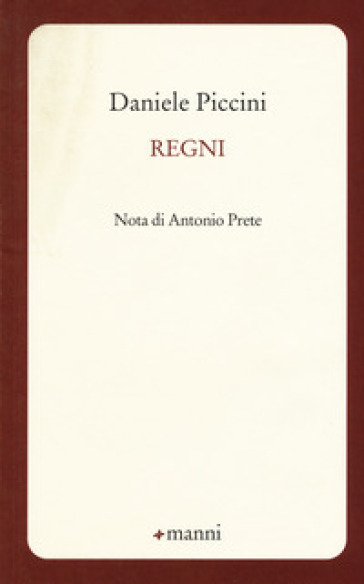 Regni - Daniele Piccini