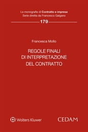 Regole finali di interpretazione del contratto