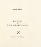 Réponses à deux questionnaires