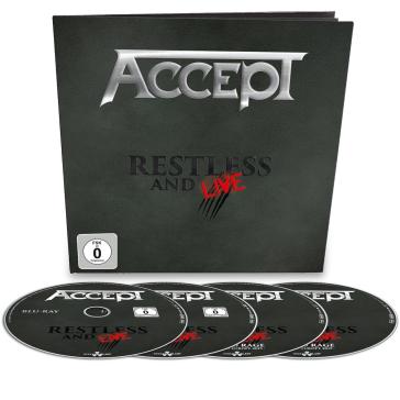 Restless & live (box br+dvd+2cd) - Accept