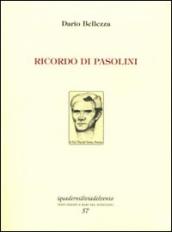 Ricordo di Pasolini