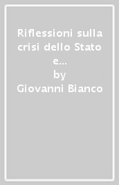 Riflessioni sulla crisi dello Stato e del diritto contemporanei