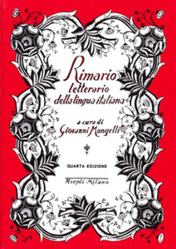 Rimario letterario della lingua italiana - Giovanni Mongelli