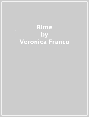 Rime - Veronica Franco