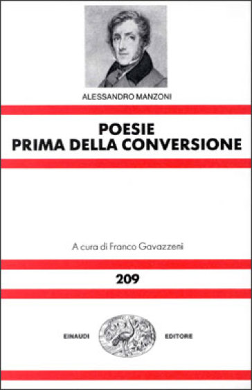 Rime prima della conversione - Alessandro Manzoni