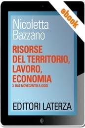 Risorse del territorio, lavoro, economia