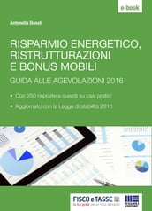 Risparmio energetico, ristrutturazioni e bonus mobili