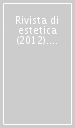 Rivista di estetica (2012). 50: A partire da documentalità