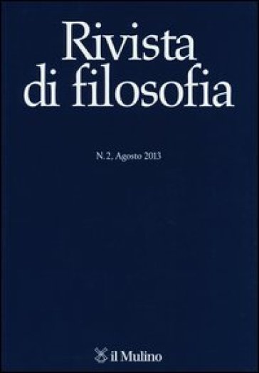 Rivista di filosofia (2013). 2.